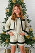 Coco Tweed Jacket – Elegant Girls’ Bouclé Blazer with Satin Trim 12M-14